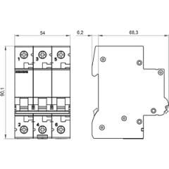 SIEMENS TRIFAZE C32 32 AMPER SİGORTA